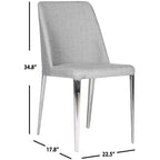 Baltic 18 H Side Chair (Set of 2) - FOX2012 - Safavieh Couture