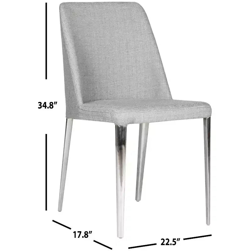 Baltic 18 H Side Chair (Set of 2) - FOX2012 - Safavieh Couture