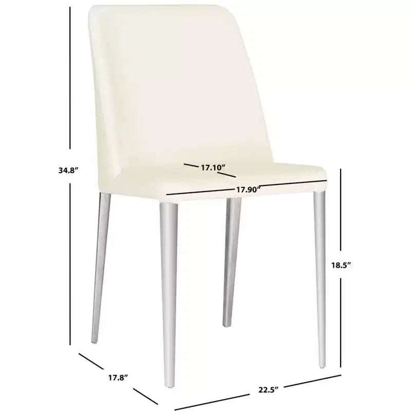 Baltic 18 H Side Chair (Set of 2) - FOX2012 - Safavieh Couture