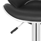 Shambi Swivel Bar Stool - FOX7515 - Safavieh Couture