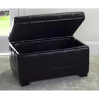 Manhattan Small Storage Ottoman - HUD4201 - Safavieh Couture