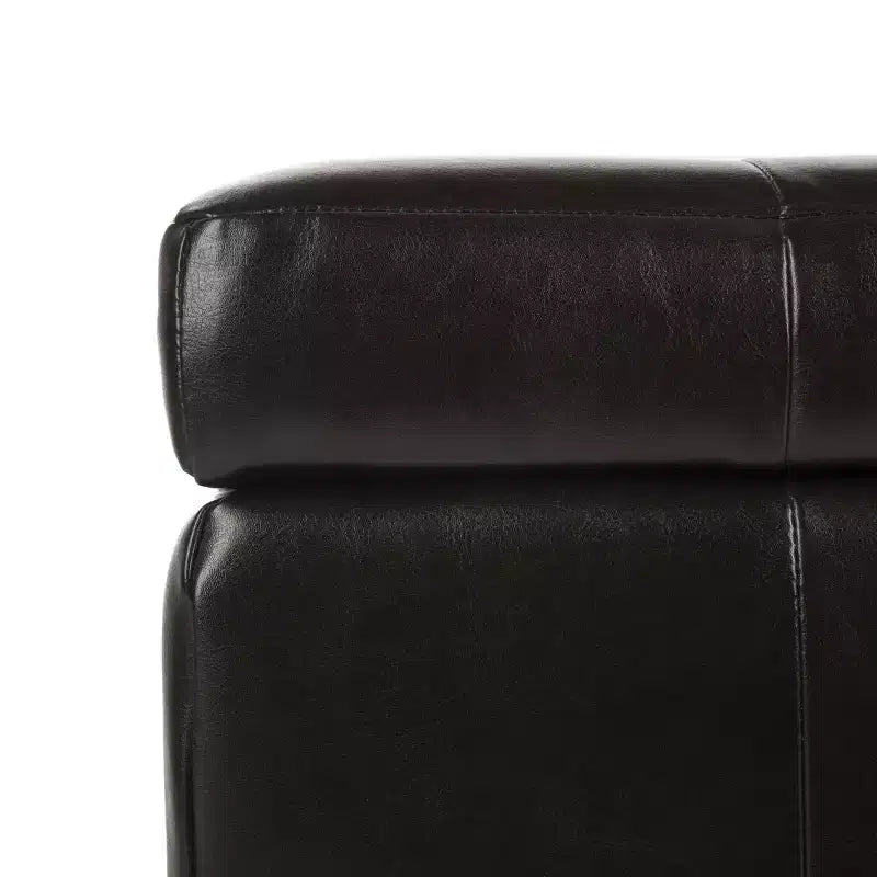 Manhattan Small Storage Ottoman - HUD4201 - Safavieh Couture