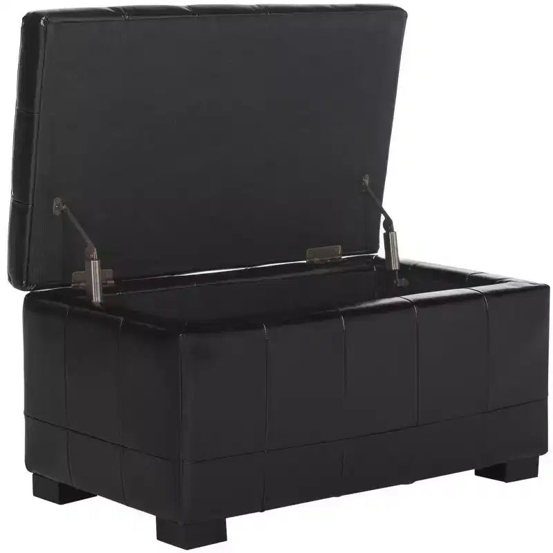 Manhattan Small Storage Ottoman - HUD4201 - Safavieh Couture