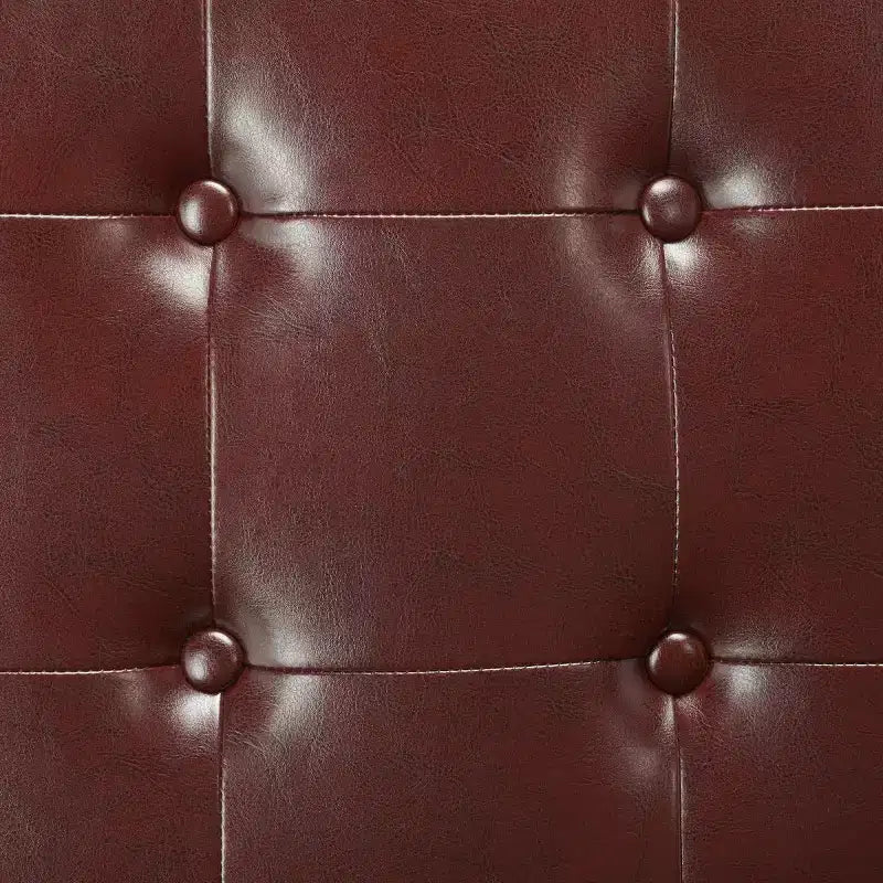 Manhattan Small Storage Ottoman - HUD4201 - Safavieh Couture