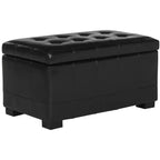Manhattan Small Storage Ottoman - HUD4201 - Safavieh Couture