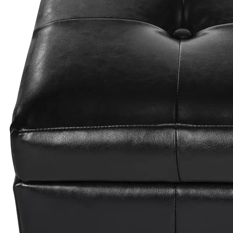 Manhattan Small Storage Ottoman - HUD4201 - Safavieh Couture