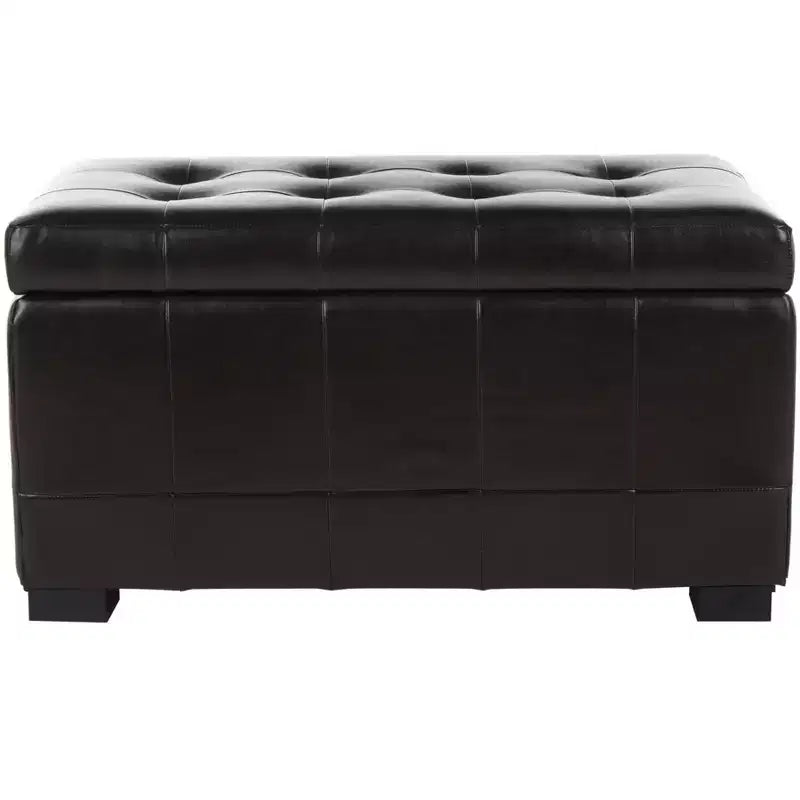 Manhattan Small Storage Ottoman - HUD4201 - Safavieh Couture