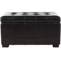 Manhattan Small Storage Ottoman - HUD4201 - Safavieh Couture