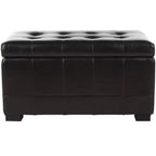 Manhattan Small Storage Ottoman - HUD4201 - Safavieh Couture