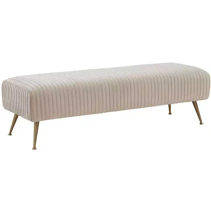 Salome Upholstered Bench - KNT7041 - Safavieh Couture