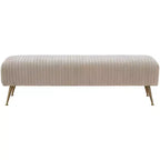 Salome Upholstered Bench - KNT7041 - Safavieh Couture