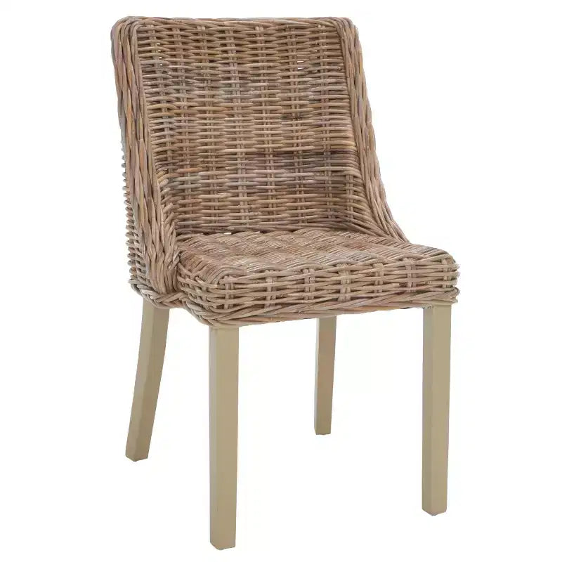 Caprice Dining Chair (Set of 2) - SEA7005 - Grey - Safavieh