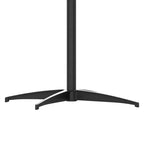Emma and Oliver 36 Round Wood Cocktail Table with 30 and 42 Columns