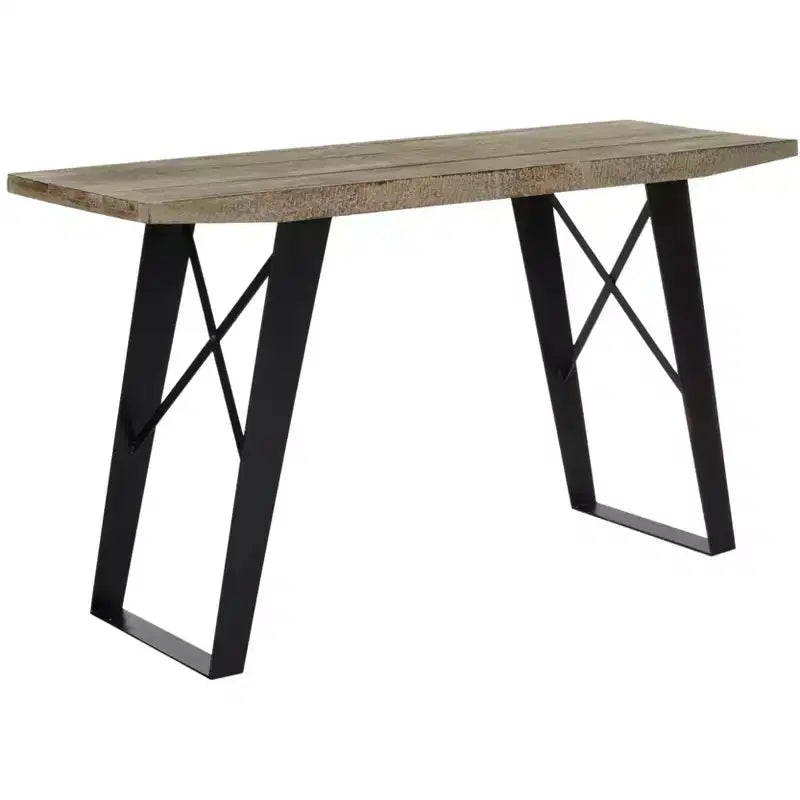 Waldo Console - AMH4131A - Brown - Safavieh Couture