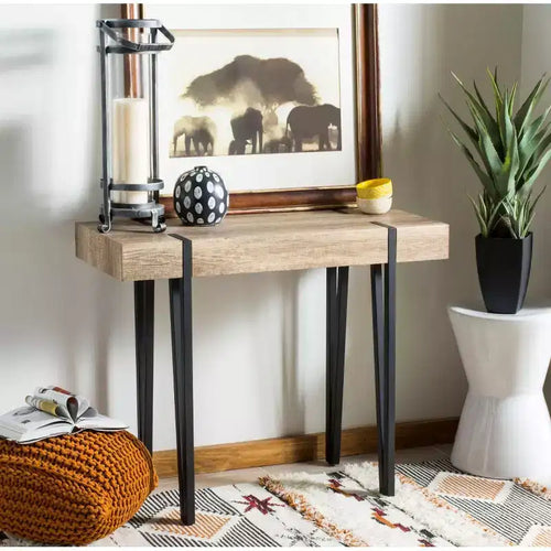 Alyssa Console Table - CNS7000A - Multi/Brown - Safavieh