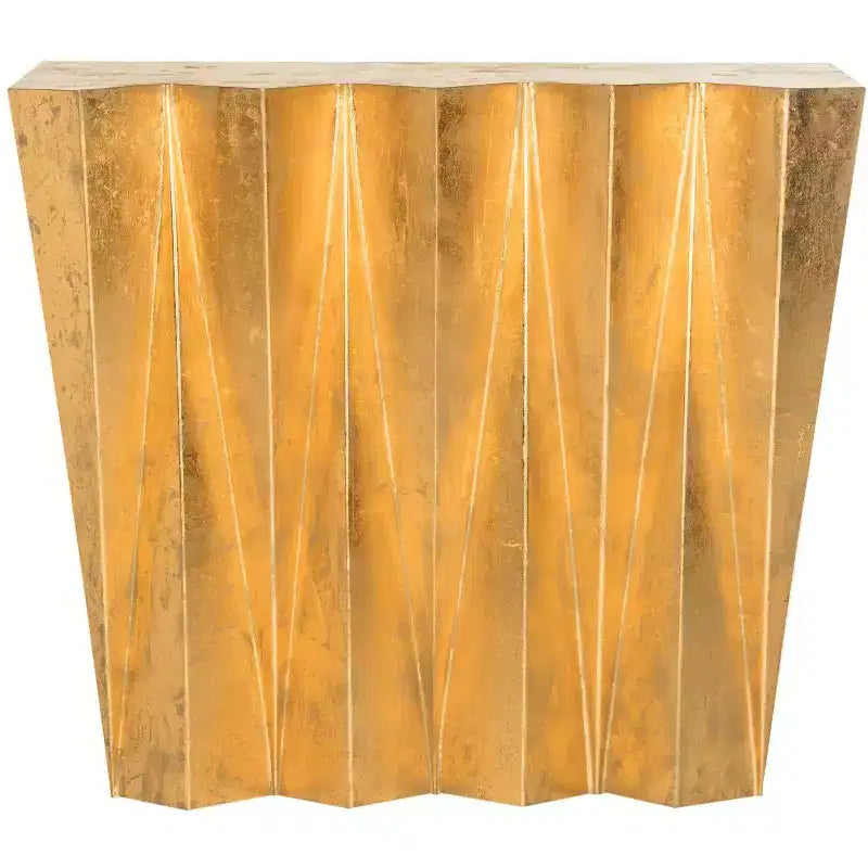 Gisela Hex Console - FOX3244A - Gold - Safavieh Couture