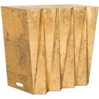 Gisela Hex Console - FOX3244A - Gold - Safavieh Couture