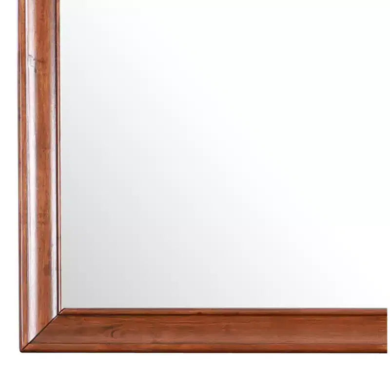 Passion Furniture LaVita 45 in. x 33 in. Modern Rectangle Framed Dresser Mirror