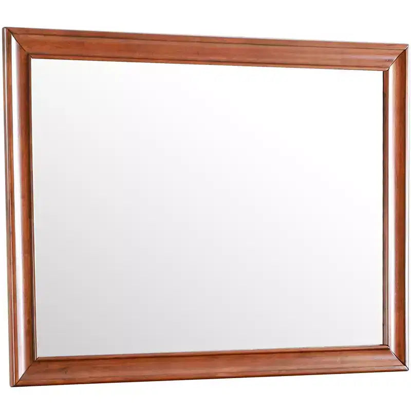 Passion Furniture LaVita 45 in. x 33 in. Modern Rectangle Framed Dresser Mirror