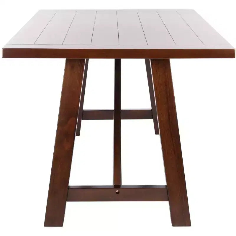 Ainslee Rectangle Dining Table - DTB9217A - Brown - Safavieh