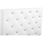 Passion Furniture Super Nova 2 Tufted Twin Headboard