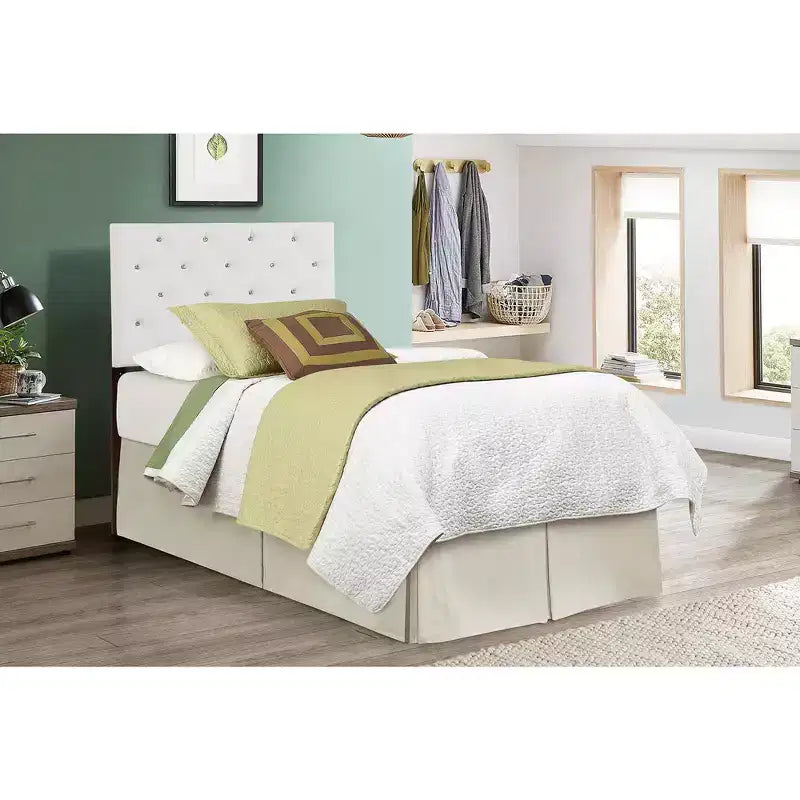 Passion Furniture Super Nova 2 Tufted Twin Headboard