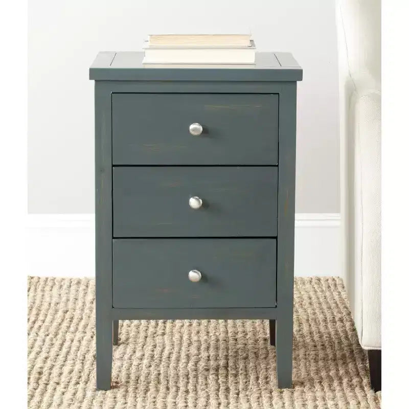 Deniz Nightstand With Storage - AMH6628 - Safavieh Couture
