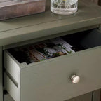 Deniz Nightstand With Storage - AMH6628 - Safavieh Couture