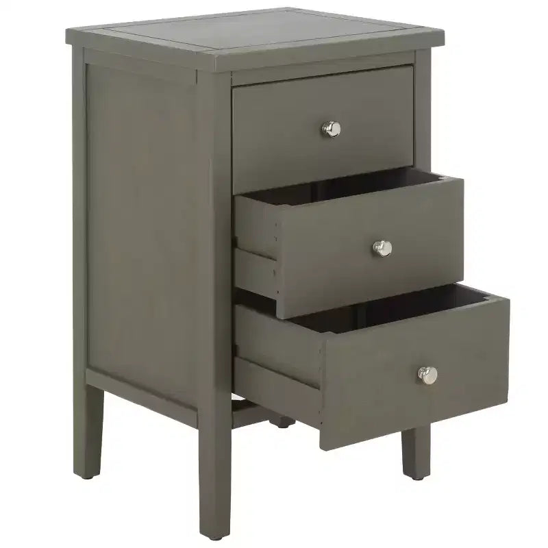 Deniz Nightstand With Storage - AMH6628 - Safavieh Couture