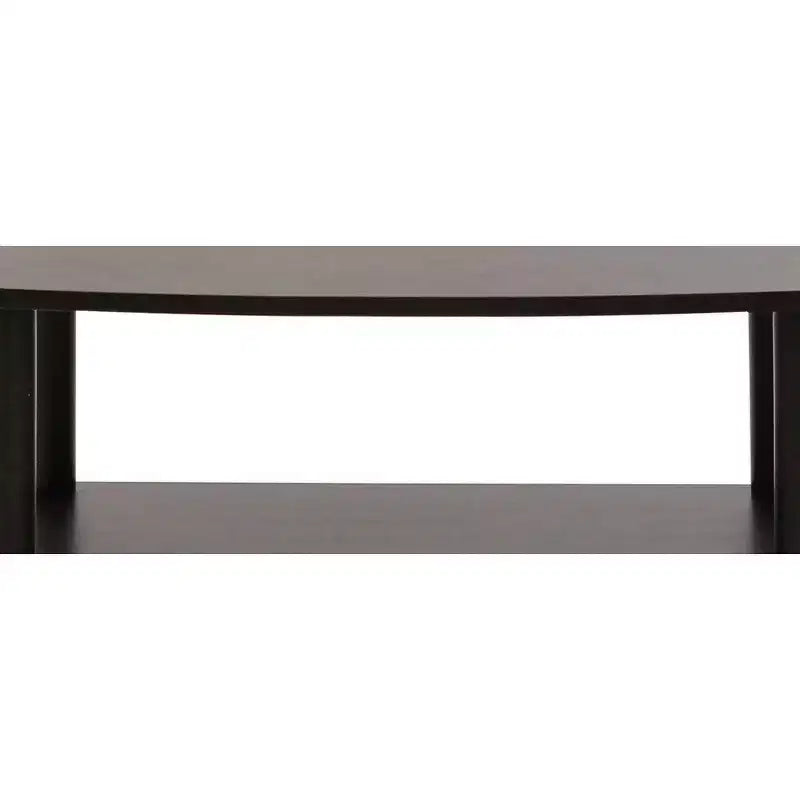 Furinno Industrial TV Stands Media Entertainment Center with 2-tier Open Storage Shelves