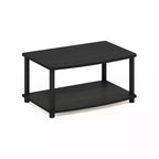 Furinno Industrial TV Stands Media Entertainment Center with 2-tier Open Storage Shelves