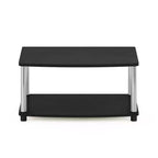 Furinno Industrial TV Stands Media Entertainment Center with 2-tier Open Storage Shelves