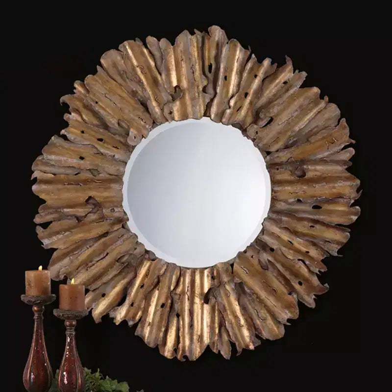 Uttermost Elegans Round 43 Wide Wall Mirror