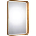 Uttermost Crofton Gold Leaf 20 1/4 x 30 1/4 Wall Mirror