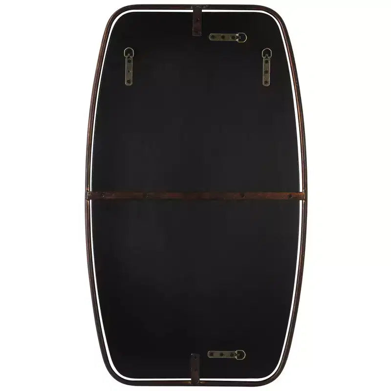 Uttermost Rectangular Vanity Accent Wall Mirror Modern Beveled Dark Bronze Frame 21 1/4 Wide for Bathroom Bedroom Living Room