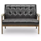 Mid-Century Masterpieces Loveseat - Baxton Studio