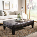 Jordan Cocktail Ottoman - HUD4066 - Safavieh Couture