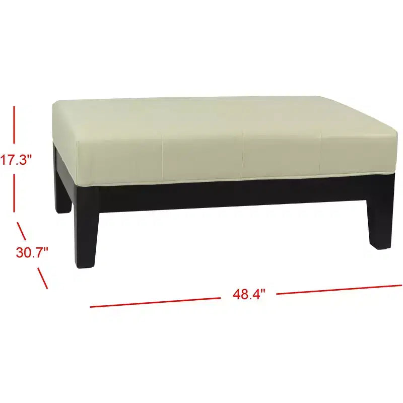 Jordan Cocktail Ottoman - HUD4066 - Safavieh Couture