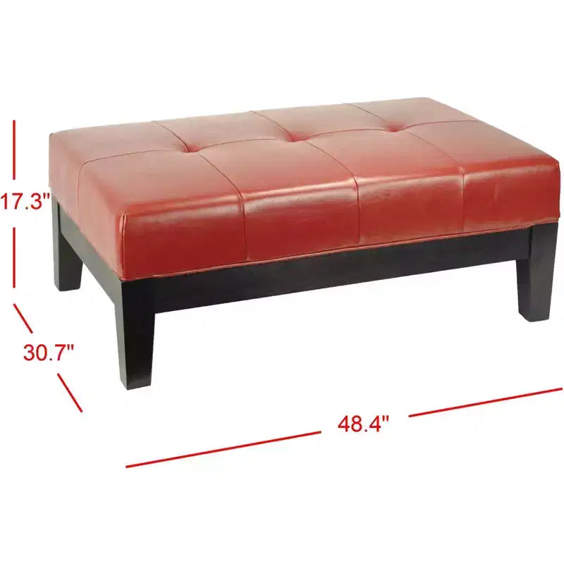Jordan Cocktail Ottoman - HUD4066 - Safavieh Couture