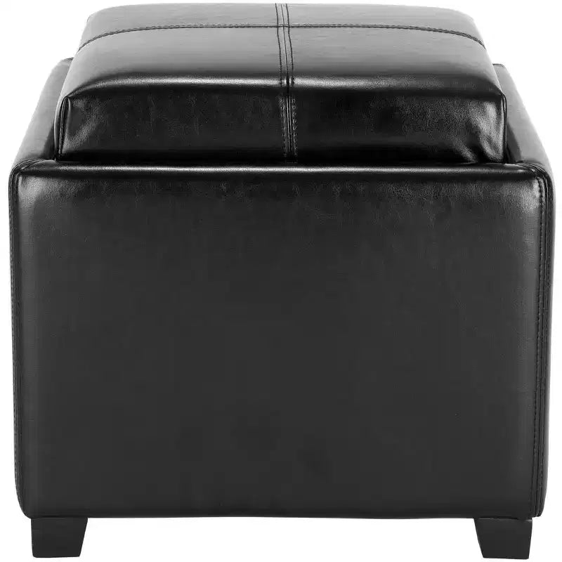 Harrison Single Tray Ottoman - HUD8233 - Safavieh Couture