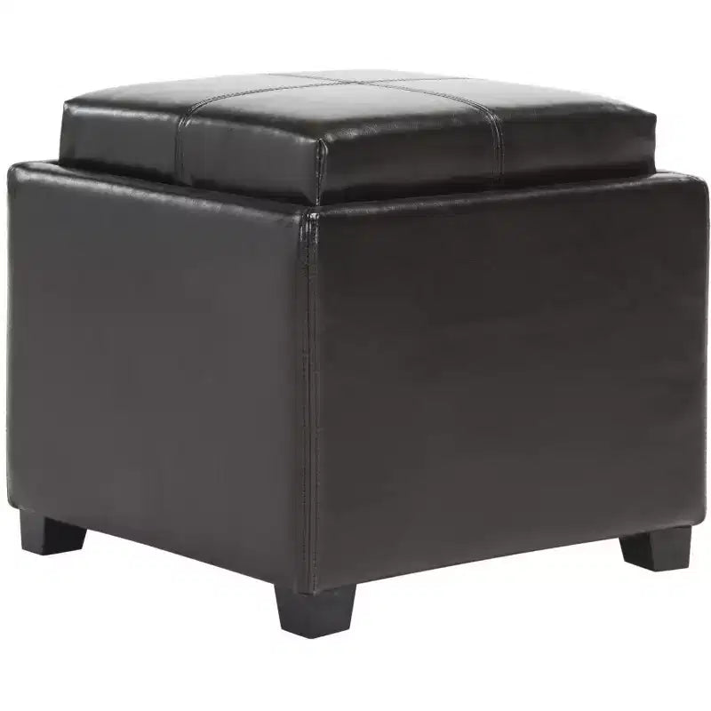 Harrison Pouf con vassoio singolo - HUD8233 - Safavieh Couture
