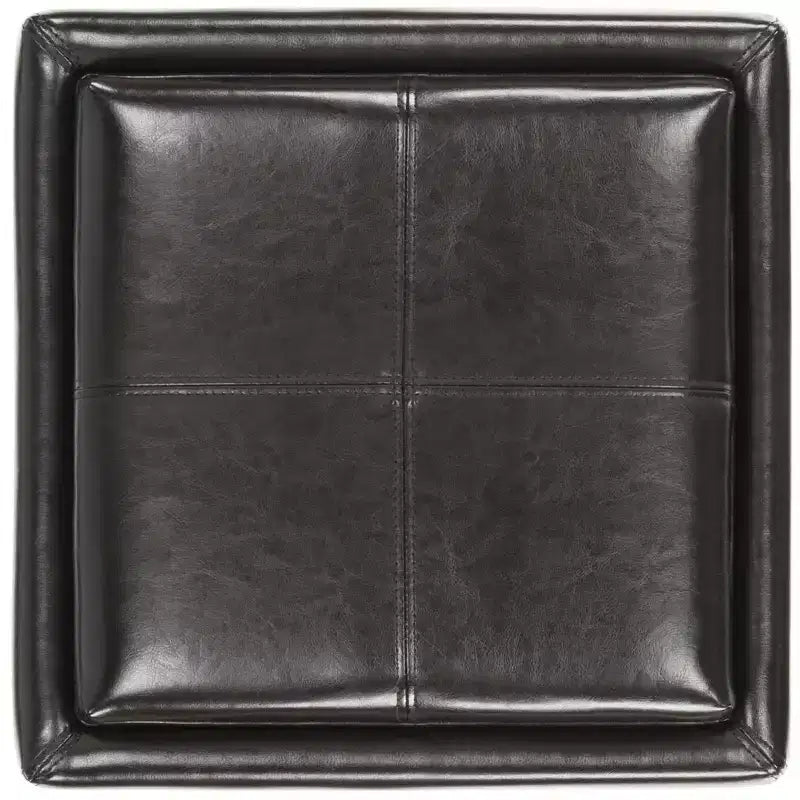 Harrison Pouf con vassoio singolo - HUD8233 - Safavieh Couture
