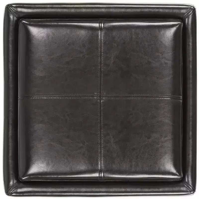 Harrison Pouf con vassoio singolo - HUD8233 - Safavieh Couture