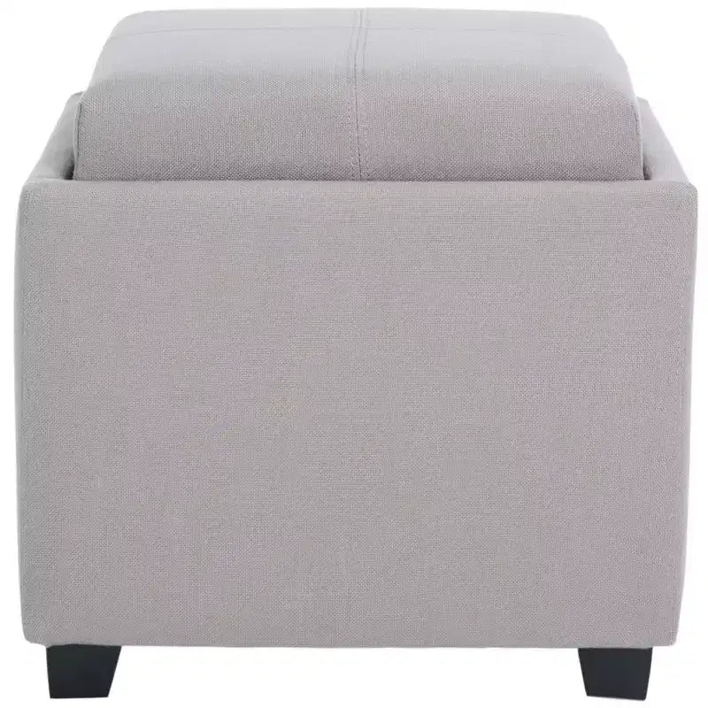Harrison Single Tray Ottoman - HUD8233 - Safavieh Couture
