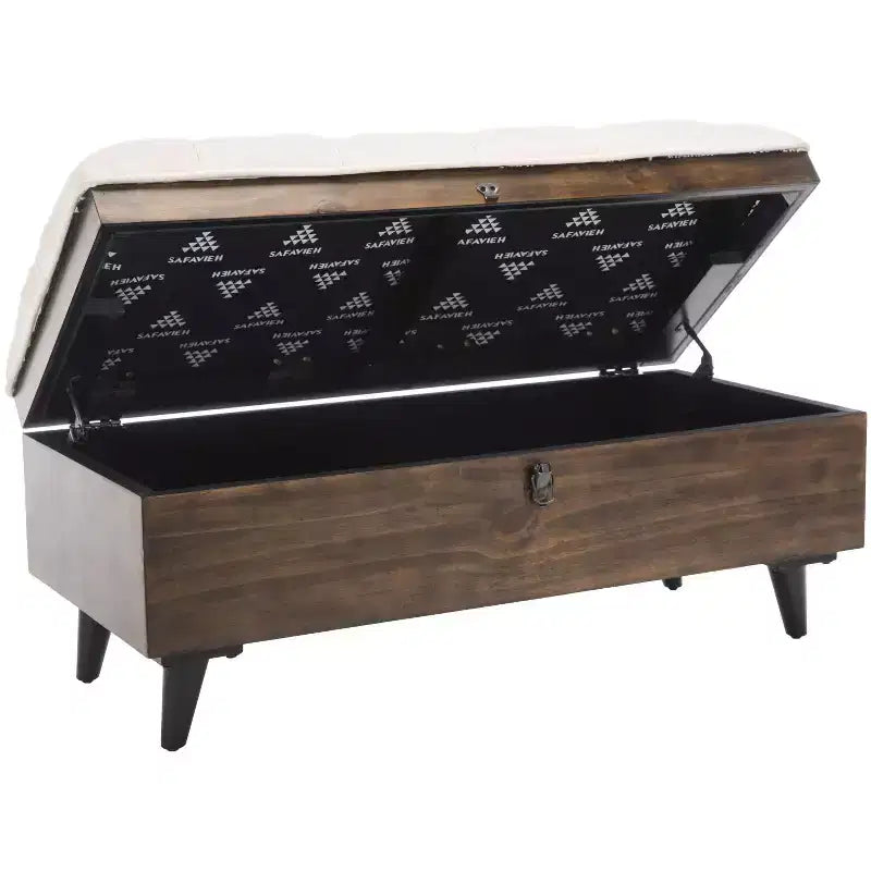 Liam Tufted Cocktail Ottoman - OTT6400 - Safavieh