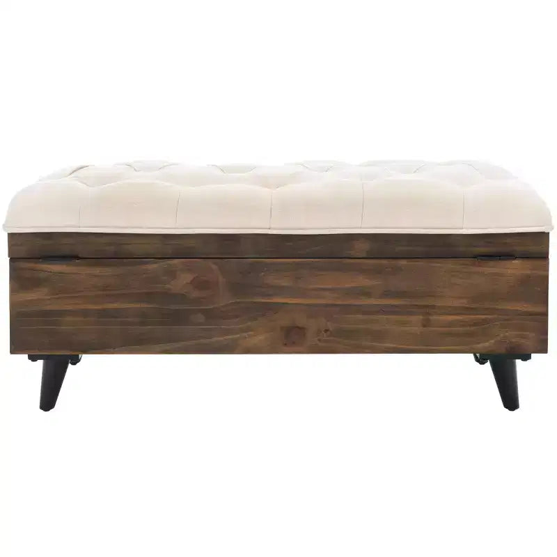 Liam Tufted Cocktail Ottoman - OTT6400 - Safavieh