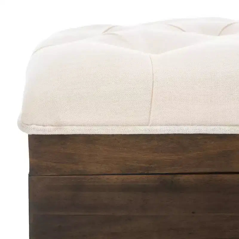 Liam Tufted Cocktail Ottoman - OTT6400 - Safavieh