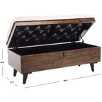 Liam Tufted Cocktail Ottoman - OTT6400 - Safavieh
