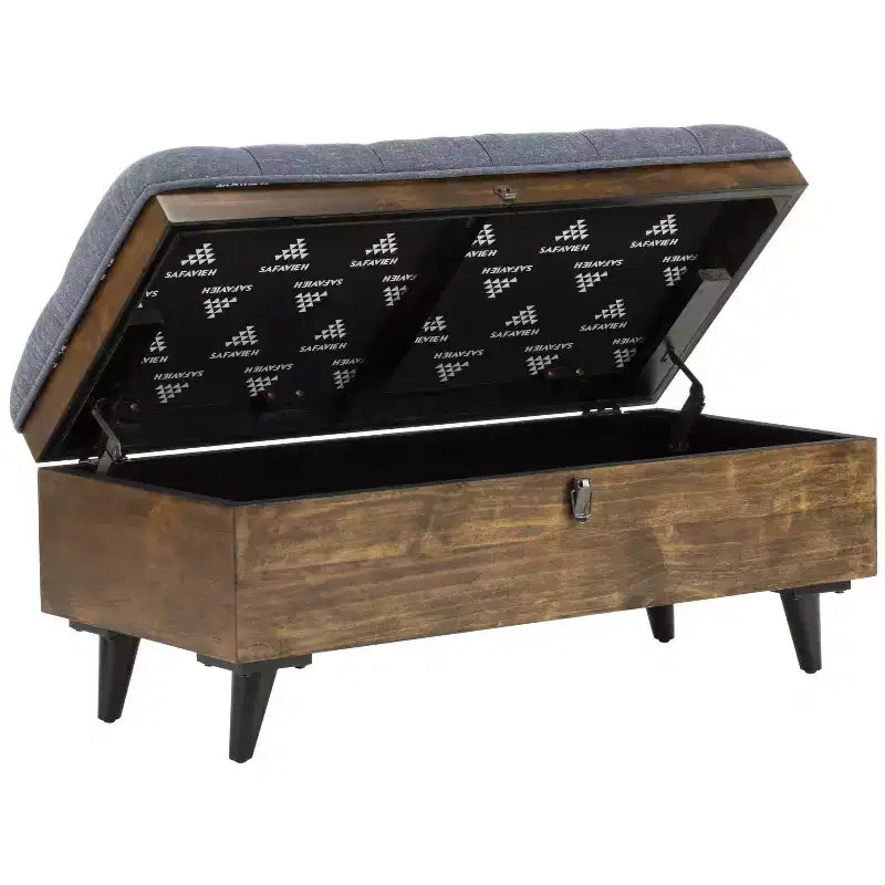 Liam Tufted Cocktail Ottoman - OTT6400 - Safavieh