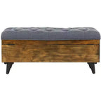 Liam Tufted Cocktail Ottoman - OTT6400 - Safavieh